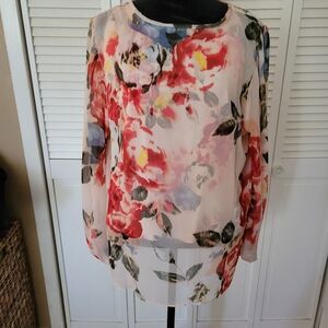 Floral Chiffon Blouse